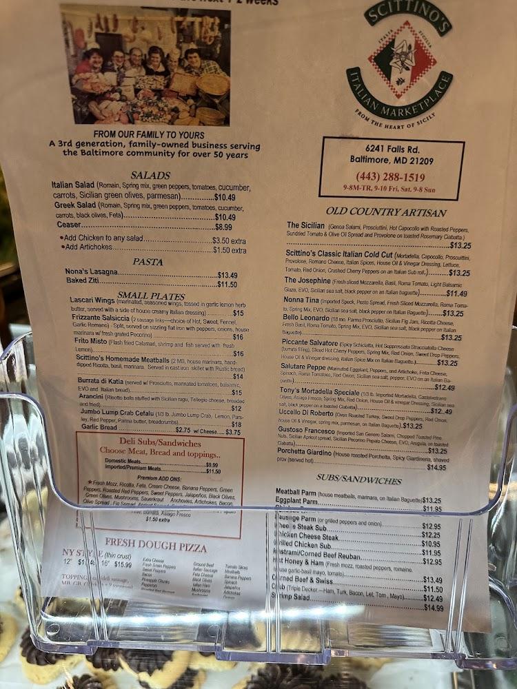 Scittino's Italian Marketplace Arancini